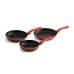 Pannenset Quid Tokio Rood Metaal (3 pcs)