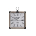 Reloj de Pared DKD Home Decor Blanco Natural Hierro Madera MDF 60 x 4,5 x 75 cm (2 Unidades)