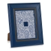 Photo frame 23 x 28 x 2 cm Crystal Blue Plastic