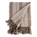 Foulard Multiusos Rayas Beige Blanco (205 x 235 cm)