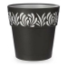 Vaso Autoirrigável Stefanplast Gaia Antracite Cinzento Plástico 29 x 29 x 29 cm