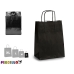 Paper Bag Black (18 x 8 x 31 cm) (25 Units)