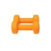 Dumbbells Atipick FDBELLBLK3 3 Kg Orange