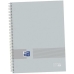 Cuaderno Oxford &You Gris A4 5 Piezas