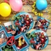 Комплект Празнични Артикули The Avengers 37 Части