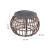 Tavolo aggiuntivo Ariki 50 x 50 x 34 cm rattan sintetico Acciaio