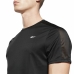 Camisola de Manga Curta Homem Reebok Workout Ready Tech Preto