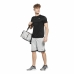 Camisola de Manga Curta Homem Reebok Workout Ready Tech Preto