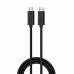 Cablu USB-C la USB Ewent EC1046 Negru 1 m