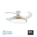 Ventilator de Tavan cu Lumină Romimex Alb Natural