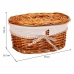 Storage boxes Alexandra House Living Natural wicker Willow wood 20 x 14 x 10 cm 23 x 14 x 30 cm 2 Pieces