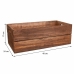 Boîtes de rangement Alexandra House Living Marron Bois d'épicéa 2 Pièces