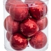 Kerstballen Rood Plastic 8 x 8 x 8 cm (12 Stuks)