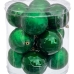 Bolas de Natal Verde Plástico 8 x 8 x 8 cm (12 Unidades)