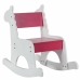 Balansoar Alexandra House Living Alb Roșu Lemn MDF 33 x 55 x 51,5 cm Infantil Girafă