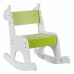 Cadeira de balanço Alexandra House Living Branco Verde Madeira MDF 33 x 55 x 51,5 cm Infantil Girafa