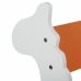 Cadeira de balanço Alexandra House Living Branco Laranja Madeira MDF 33 x 55 x 51,5 cm Infantil Girafa