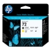 Cartouche d'encre originale HP HP 72 Noir/Jaune