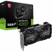 Graafikakaart MSI RTX 4060 TI 8G VENTUS 2X BLACK E1 OC GDDR6 8 GB