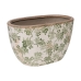 Plantenbak Romimex Groen Beige Porselein Verouderde afwerking 27 x 16 x 15 cm