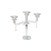 Candelabro Romimex Trasparente Vetro 27 x 28 x 9 cm