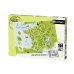 Pussel Nathan Map of France 100 Delar (100 antal)