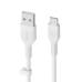 Καλώδιο USB Belkin BOOST↑CHARGE Flex Λευκό 3 m