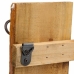 Wall mounted coat hanger Alexandra House Living Natural Fir wood 10 x 23 x 60 cm