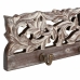 Wall mounted coat hanger Alexandra House Living Tummanruskea Rauta Mangopuu 5 x 12 x 50 cm