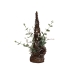 Kerstboom Romimex Bruin Groen Polyethyleen Dennenappel 24 x 47 x 24 cm