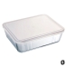 Lunchbox Pyrex C&F Transparant Borosilicaatglas