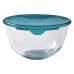 Cutie pentru prânz ermetică Pyrex P&S Transparent Sticlă borosilicată