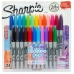 Conjunto de Canetas de Feltro Sharpie Electro Pop Multicolor 24 Peças Permanente 1 Unidade