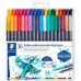 Set of Felt Tip Pens Staedtler 3001 Design Journey Brush Double-ended