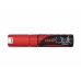 Pennarelli a gesso liquido Uni-Ball PWE-8K Rosso (6 Pezzi)