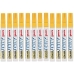 Permanenttimarkkeri Uni-Ball Paint Marker PX-20 Keltainen 12 osaa