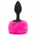 Anal plug Happy Rabbit Fuchsia Sort/Pink Small (7,6 cm)