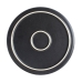 Flat Plate Atlantica Lapa Black Grey Stoneware Ø 26 cm 26 x 2 x 26 cm