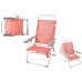 Beach Chair Aktive Pink Multi-position