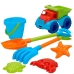 Strandspeelgoedset Colorbaby 18 cm Vrachtwagen 7 Onderdelen