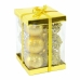 Kerstballen Gouden Plastic 6 x 6 x 6 cm (12 Stuks)