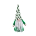 Kerstversiering Wit Groen Zand Weefsel Kerstman 21 cm