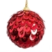 Boules de Noël Rouge Plastique Polyfoam 10 x 10 x 10 cm (3 Unités)