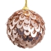 Christmas Baubles Bronze Plastic Polyfoam 6 x 6 x 6 cm (6 Units)