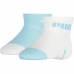 Chaussettes de Sport Puma Mini Cats x2 Bleu clair Unisexe