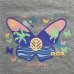 Tricou cu Mânecă Scurtă pentru Copii Rox Butterfly Gri deschis