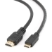 HDMI auf Mini HDMI Verbindungskabel GEMBIRD 4K Ultra HD Schwarz