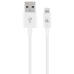 Cabo Lightning Cablexpert CC-USB2P-AMLM-1M-W 1 m