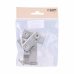 Door latch EDM 85079 Steel 8 cm Reversible