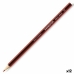 Lápices de colores Staedtler Wopex Rojo (12 Unidades)